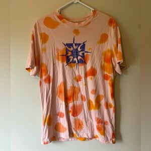 Nike - The Nike Tee Orange Tie-Dye Graphic T-Shirt, Size Medium Women’s